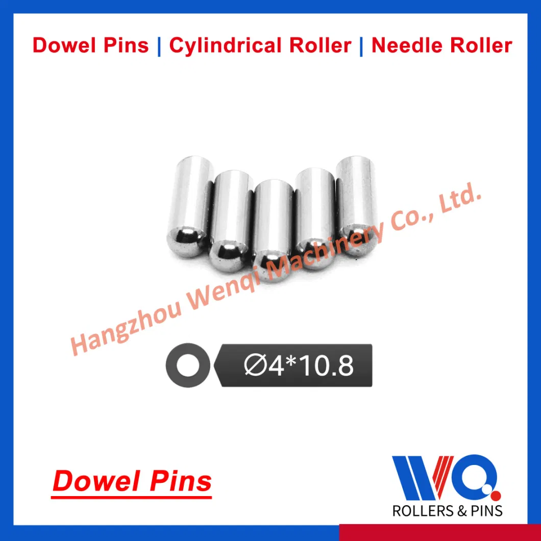 Solid Parallel Dowel Pins - Hardened & Ground - DIN6325