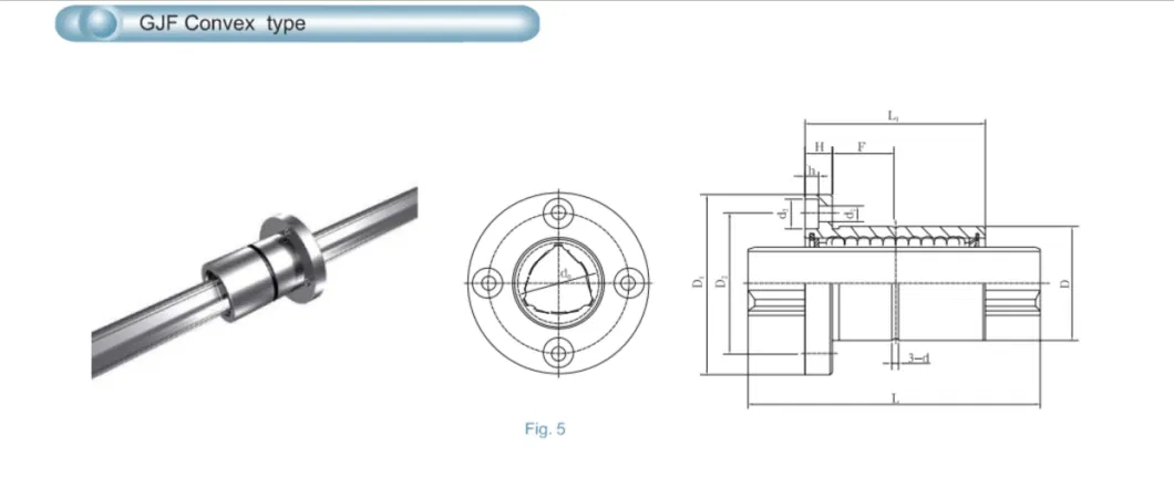 High Quality Linear Guides China Yigong Ball Spline for CNC Machine