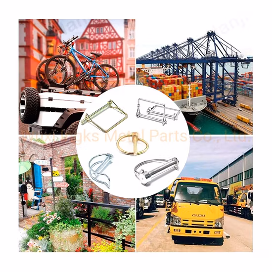 Verzinkter D-förmiger runder Doppeldraht-Schaftdraht