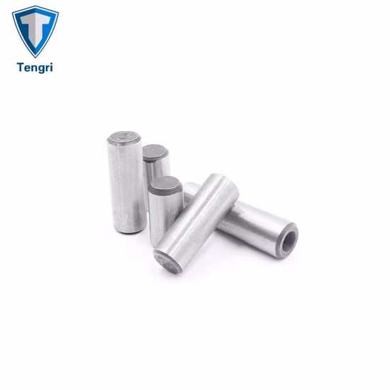 Günstiger Großhandel für Kegelstifte aus Edelstahl und Kohlenstoffstahl, Positionsstift mit rundem Ende